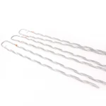 3 / 8 " Preformed Guy dead grip ends for power fittings dead end guy grips