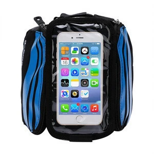 3 Colors Waterproof Bicycle Frame Pannier Bike Front Head Top Tube Bag Cell Phone Accessories
