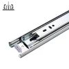 3 fold ball bearing drawer slide for dinning table rail slides