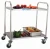 Import 3-tier Kitchen Hotel Stainless Steel Dining Food Service Trolley Food Serving Trolley  Catering Servicing Trolley from China