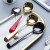 Import 304 Stainless Steel Round Head Golden Spoon Baby Children Eat with Long Handle Coffee Dessert Milk Powder Training Feeder Spoon from China