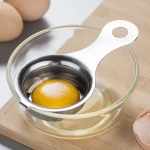 304 Stainless Steel Yolk & Egg White Filter Egg Poachers Separator