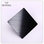 304 Titanium hairline stainless steel sheet 4*8 for decor