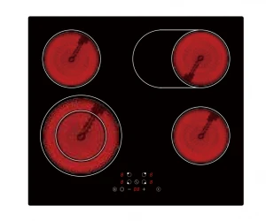 30"Electric Cooktop Radiant Hob 4 Burner 30 Inch Electric Ceramic Stove Top with Safety Lock 4 burner induction cooker