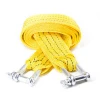 3/4/5m Elastic Tow Rope Light Duty Car Tow Strap Pull With Hook 3/5/8 Tons Heavy Duty Car Emergency Kit