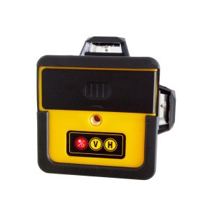 3D-12 line green line laser level  for ground leveling with magnetic support with remote control