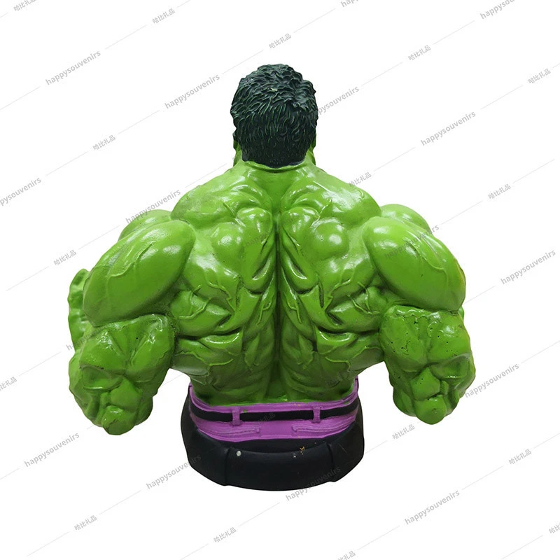 3D Action Figure Toy Famous Movie Character Superhero ResinHulk Model Resin Crafts Cartoon Figurine Super Heroes for Collectible