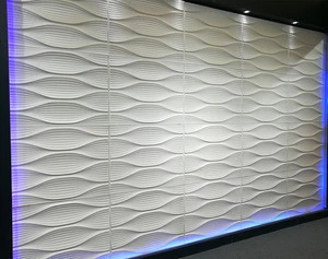 3d decorative soundproof panel polyester fiber acoustic panel for interior wall