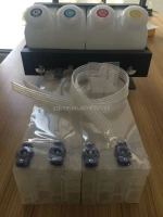 4 Color  Bulk ink tank System and 8 Ink Cartridge for Mimaki/ Roland/Mutoh Printer