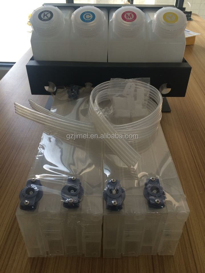 Buy 4 Color Bulk Ink Tank System And 8 Ink Cartridge For Mimaki/ Roland ...