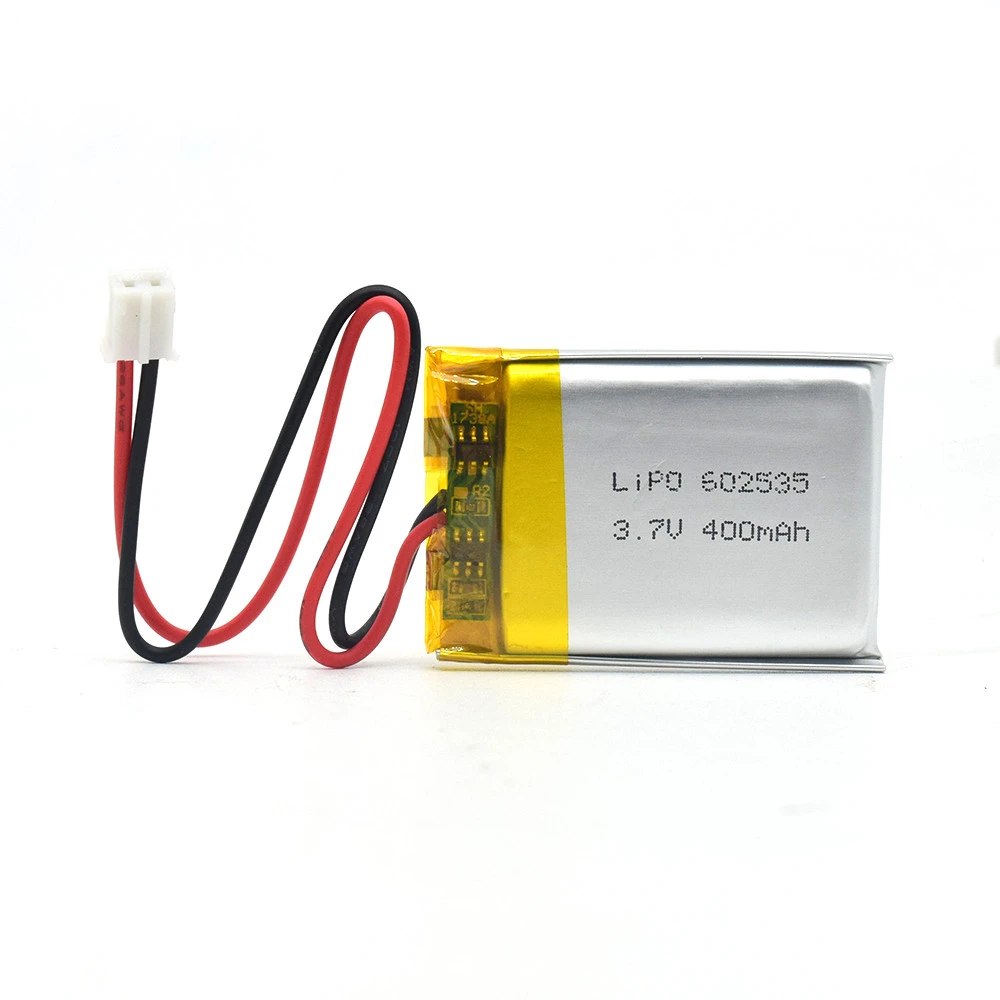 400mah 602535 3.7v rechargeable battery lithium polymer ion battery cells lipo battery
