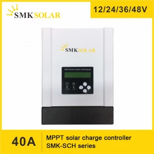 40A 12v/24v/36v/48v MPPT Solar Charge Controller