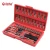 Import 46 Pcs 1/4 DR Car Repair Tool Box Spanner Chrome Vanadium And Ratchet Wrench Socket Set from China