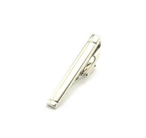 4CM short silver tie clip/tie bar/tie pin for men