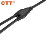 4mm2 30A Y branch IP67 high quality water proof connector for pv cable connected y tap connector solar
