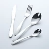 4PCS Eco Friendly Utensils Flatware Set SS304 Spoon And Fork Cutlery With Case
