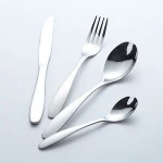 4PCS Eco Friendly Utensils Flatware Set SS304 Spoon And Fork Cutlery With Case