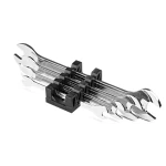 4pcs Imperial Super-Thin Open End Wrench Set, SAE in inch