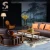 Import 5 Seater Living Room Home Furniture Sofa High End Leather Wooden Frame Brown Color Leahter Living Room Sofas Sets from China