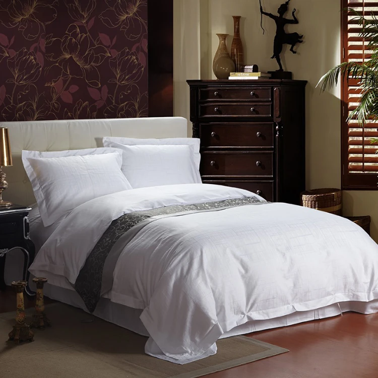 Buy 5 Star Luxury Hotel Quilted King Size Bed Sheet Printed Wholesale ...