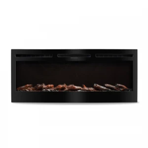 50 inch electric fireplace Black Customized Modern wall fireplace mounted simplex electric fireplace
