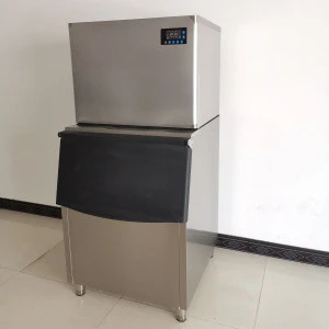 500kg ice cube making machine /industrial ice machine 1000 pound cube maker for restaurant and hotel