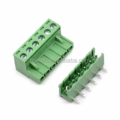 5.08 mm Pitch Right Angle 5/6/7/8/9/10/11/12/13/14/15/16pin PCB Pluggable Terminal Block Connectors