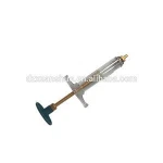 50ml 30ml 20ml 10ml veterinary automatic instruments plastic steel syringe veterinary syringe for animal vaccine injector