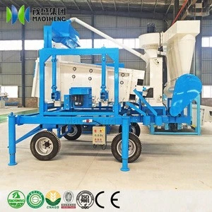 50T beans quinoa rye rotary vibrating cleaner for grain storage