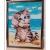 Import 5D DIY Diamond Painting Full Square Cat Rhinestones Pictures Diamond Embroidery Animals Mosaic Home Decoration Diamond Painting from China