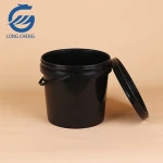 5L cheap empty paint 5 liter food storage plastic bucket