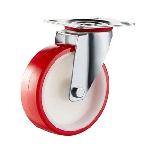 5&quot; Swivel Top Plate Type Polyurethane Caster