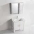 Import 600mm White Bathroom Sink Cabinet Closeout Bathroom Vanities Wholesale from China