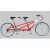 Import 7 Speed 2 person surrey bicicleta/ 2 seater tandem bicycle/famlily sightseeing surrey bike from China