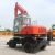 Import 7 ton JGM9085LN-8 New rc long arm hydraulic wheel excavator for price from China