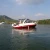 Import 7.3m mini luxury fiberglass cabin speed boat with outboard engine for sale from China