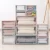 Import 8L fashion stackable transparent drawer organzers plastic storage drawers closet organizer Japan style chest of drawers from China