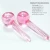 Import 9120 Wholesale Private Label Factory Facial Massage Ball Anti Aging Summer Cooling Glitter Pink Ice Globes from China