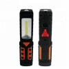 ABS plastic COB LED magnetic work light with red warning light