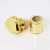 Import ABS plastic heavy golden unique shape with synthetic cork liquor bottle cap from China