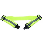Adjustable Cross Body Reflector Elastic Belt Reflective Sash Band for running