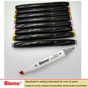 Adult dual tip marker pens for Art Animation Painting Coloring Highlighting and Underlining