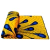 African Ankara Batik Fabric Handmade 100% Cotton 6 Yards Length Wax Print Fabric