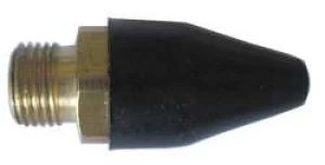 Air Gun Nozzle 1/8 MNPT In Rubber/Brass