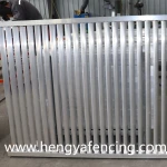 Aluminum alloy enclosed garden fence, villa fence