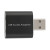 Import Aluminum USB External Stereo 7.1 Channel Sound Card  with 3.5mm Aux from China