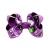 Import amazon 3.15 inch custom logos color double fork clip hair bow from China