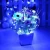Import Amazon hot sale 33ft 100led copper wire outdoor decorative led solar christmas string lights blue from China