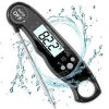 Amazon&#39;s Hot Sale professional waterproof digital meat thermometer with backlit LCD for kitchen use