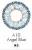 Angle Icy blue contact lenses Diameter 14.5 refined classic blue colored contact lens